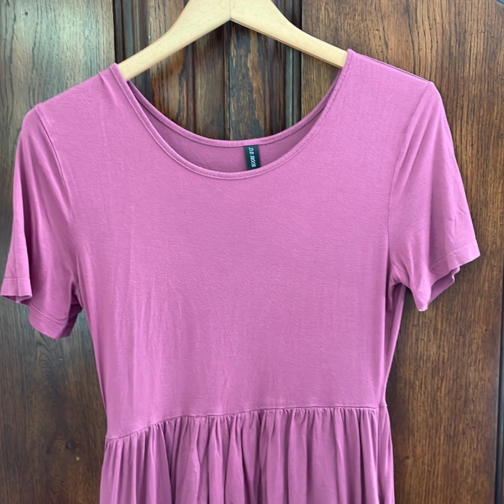DB Moon jersey rose color dress size M